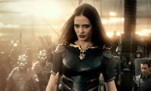 Eva Green from the movie 300-2 (Rise of an Empire) 